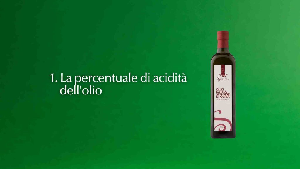 Olio EVO Frantoio Suatoni su fondo verde