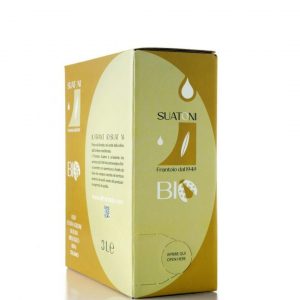 Olio Extra Vergine Biologico Suatoni bag in box 3 LT